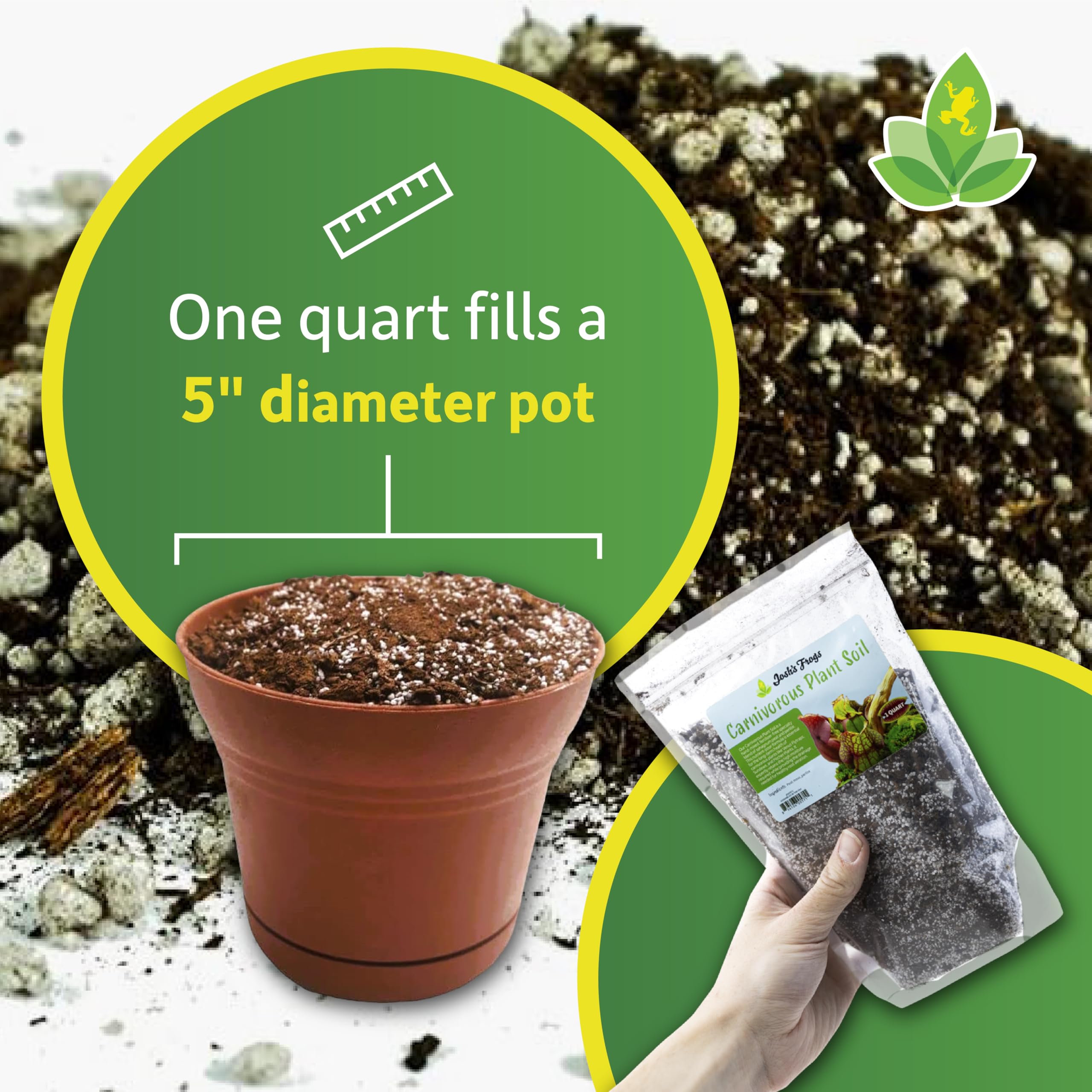 Amazon.com : Josh's Frogs Carnivorous Plant Soil - Venus Fly Traps