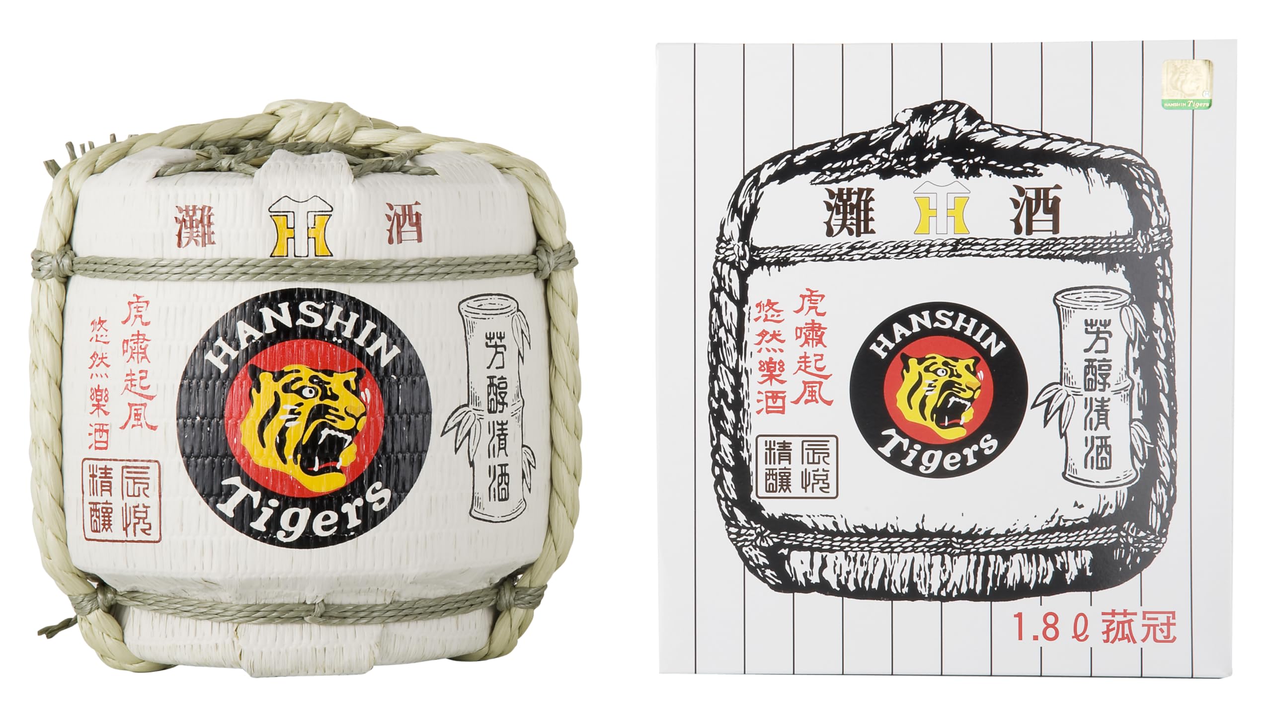 Amazon.co.jp: 白鷹 清酒 阪神タイガース [ 日本酒 兵庫県 1800ml
