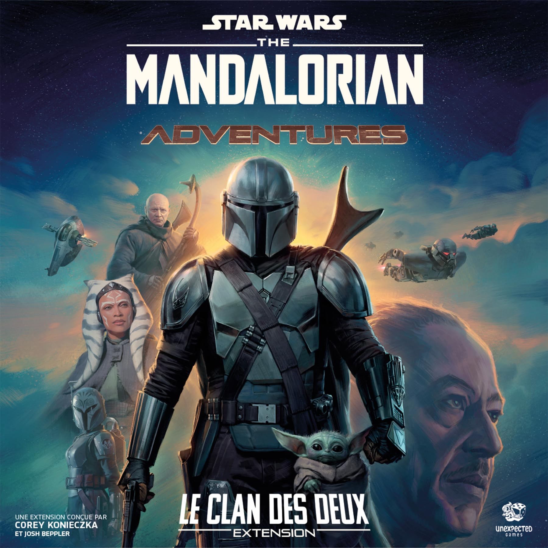 Asmodee - Star Wars The Mandalorian Adventures - Extension : Clan des Deux