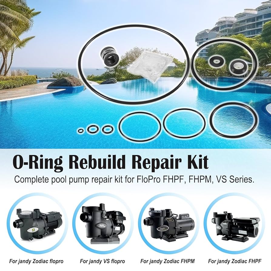 pom様 Amazon.com: O-Ring Rebuild Repair Kit for Jandy Zodiac FHPF