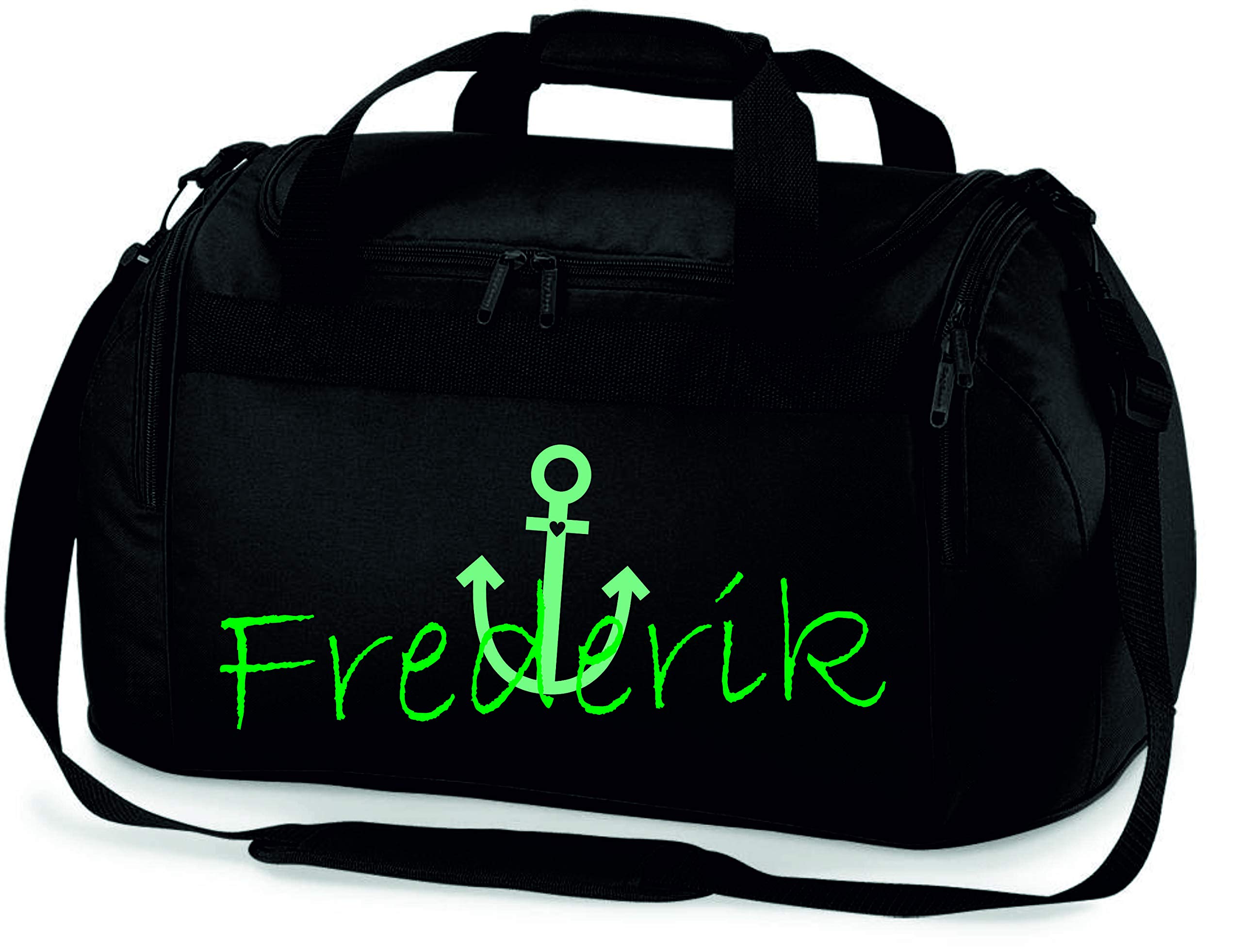 Borsa Sportiva Bambini Personalizzata - Motivo Karate, Taekwondo, 26L, Turchese - Foto 10