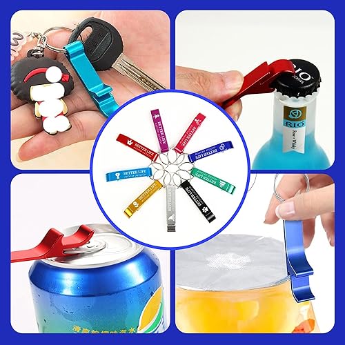 Miniatura 5 de 200 piezas de abrebotellas personalizado abridor de botellas llavero con nombre para bodas, fiestas, bares, restaurantes, invitados, aniversarios,