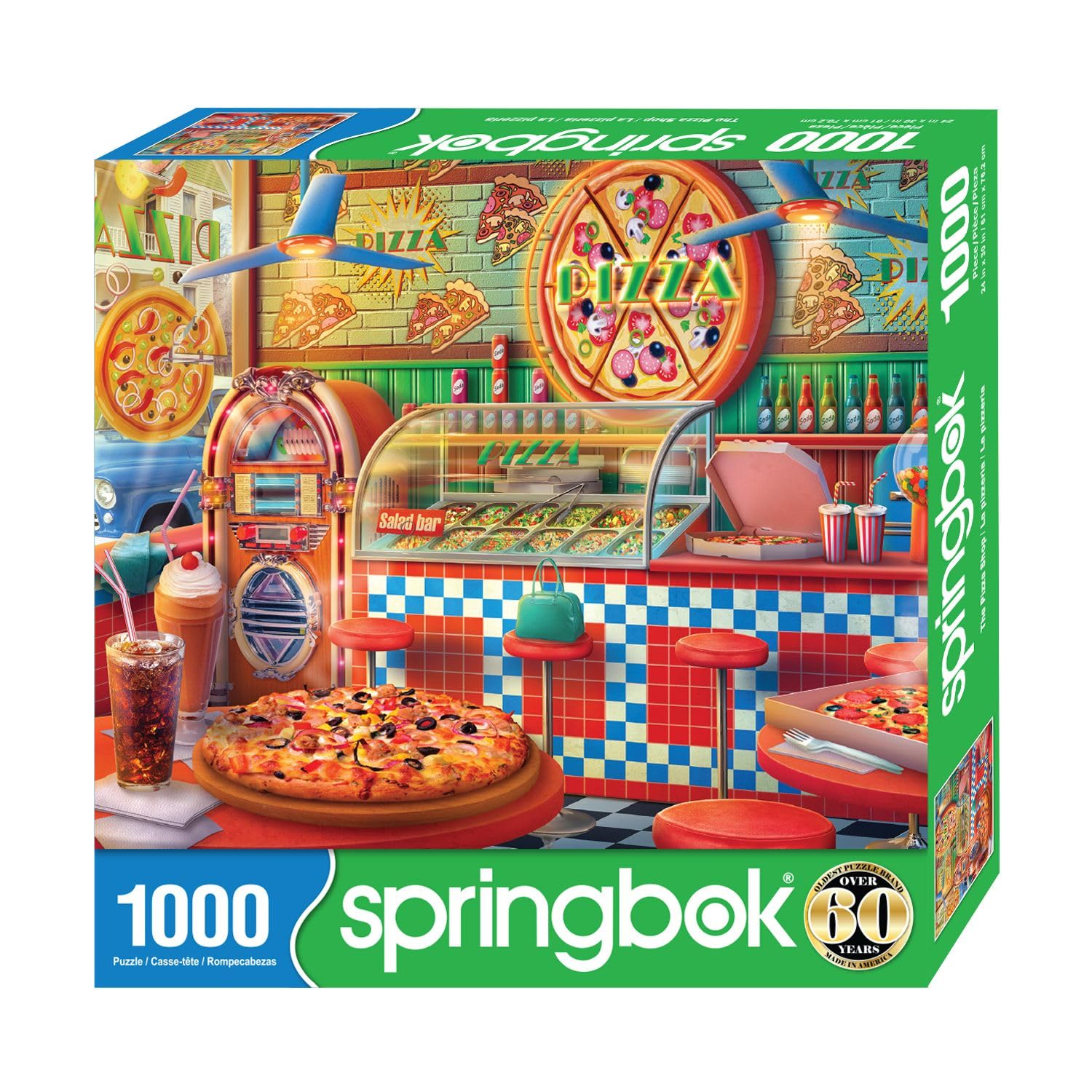 Springbok's 1000ピース ジグソーパズル バング、ブーム、ポップ