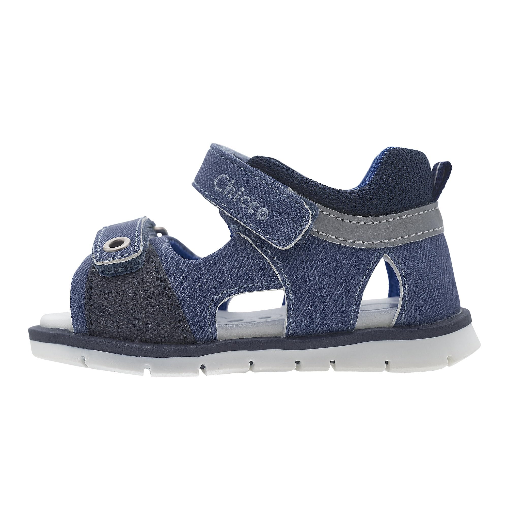 Chicco Sandali con Doppio Velcro, Confortevoli, Leggeri, Flessibili E Traspiranti, Bambini e Ragazzi