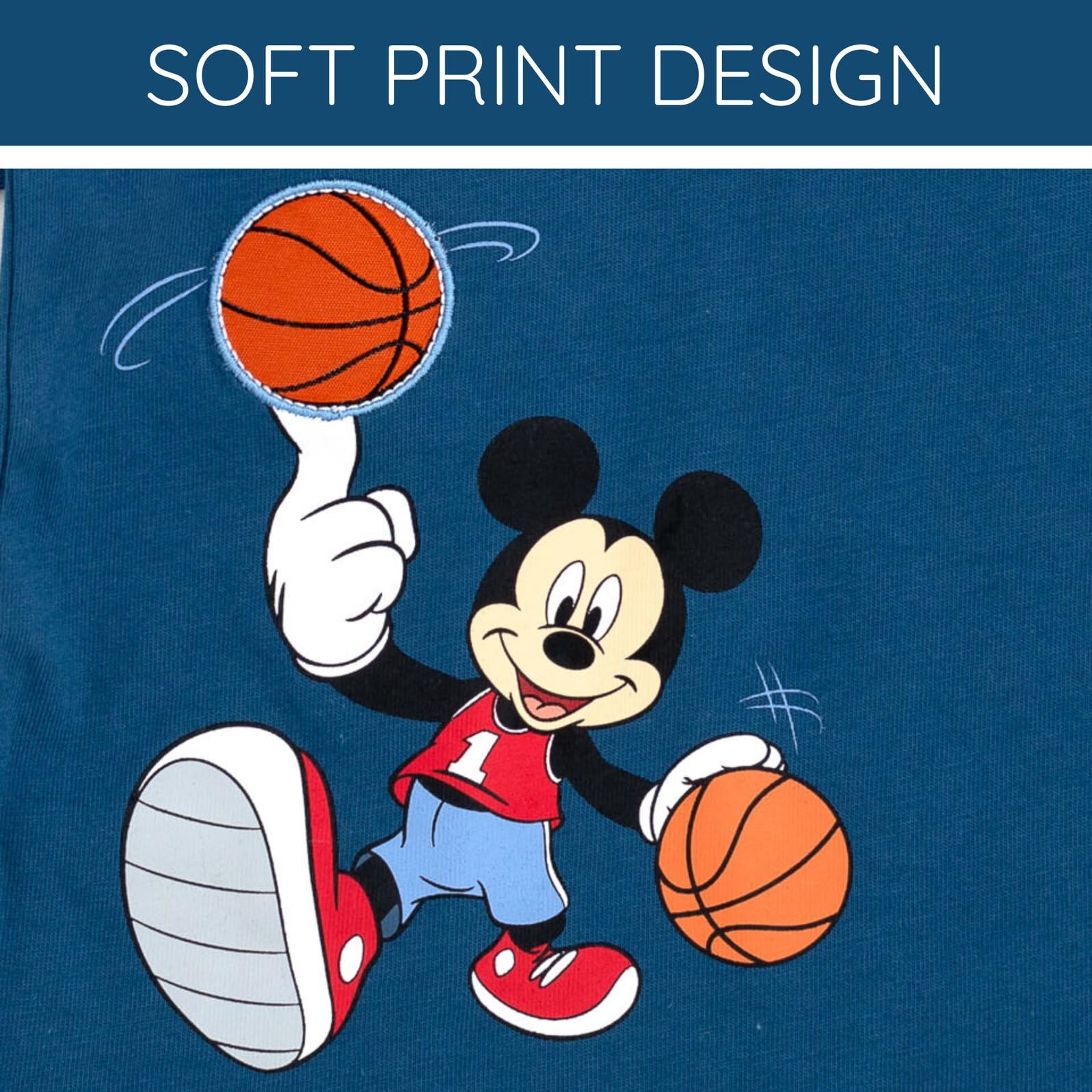 Disney Conjunto de camiseta y pantalón corto para bebés y niños, tallas de 0 a 3 meses