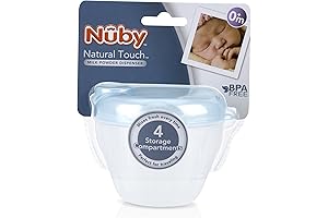 Nuby Natural Touch Perfect Scoop Milk Powder Dispenser On-the-Go