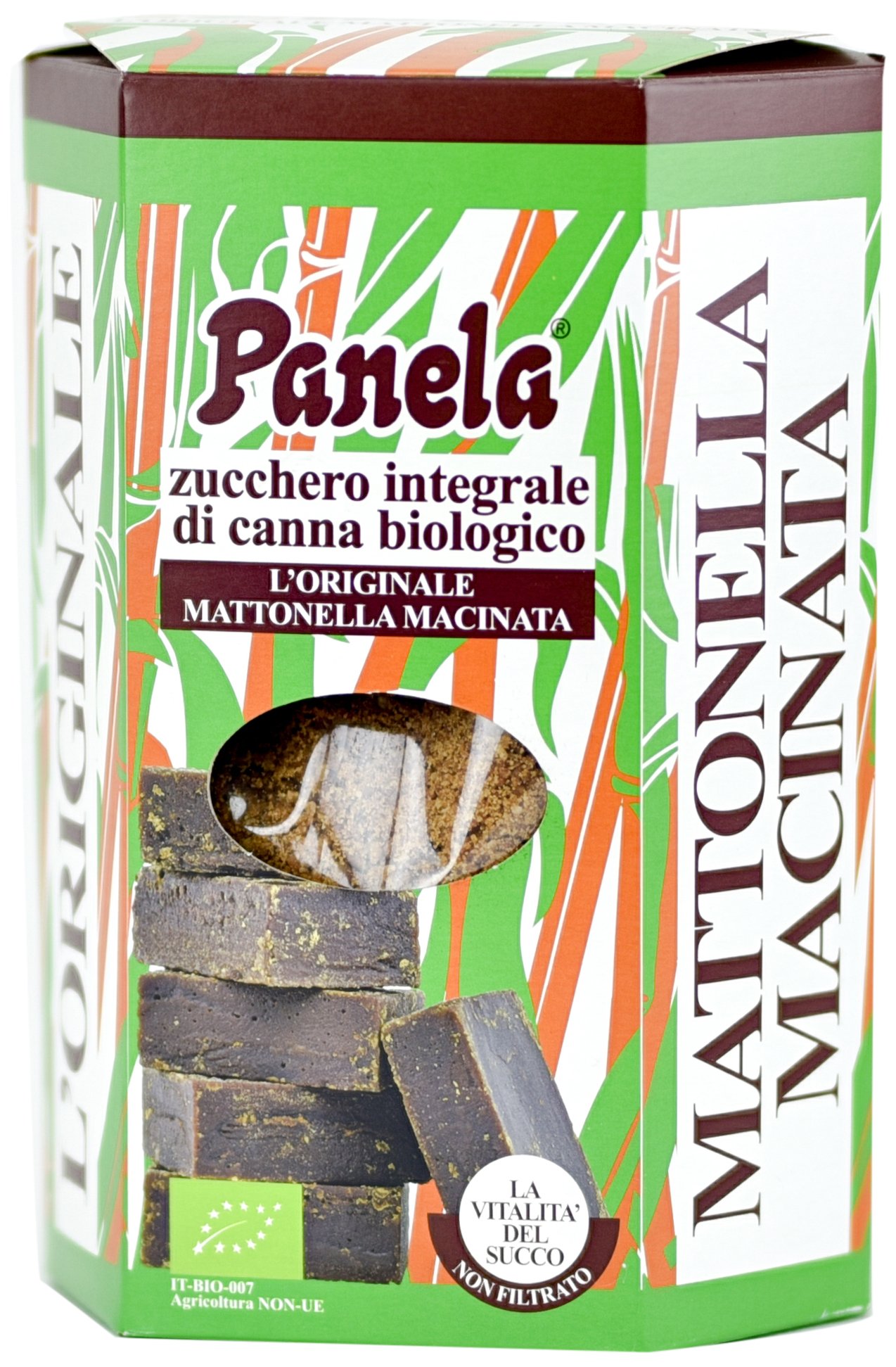 Panela Zucchero Integrale di Canna - 1000 g