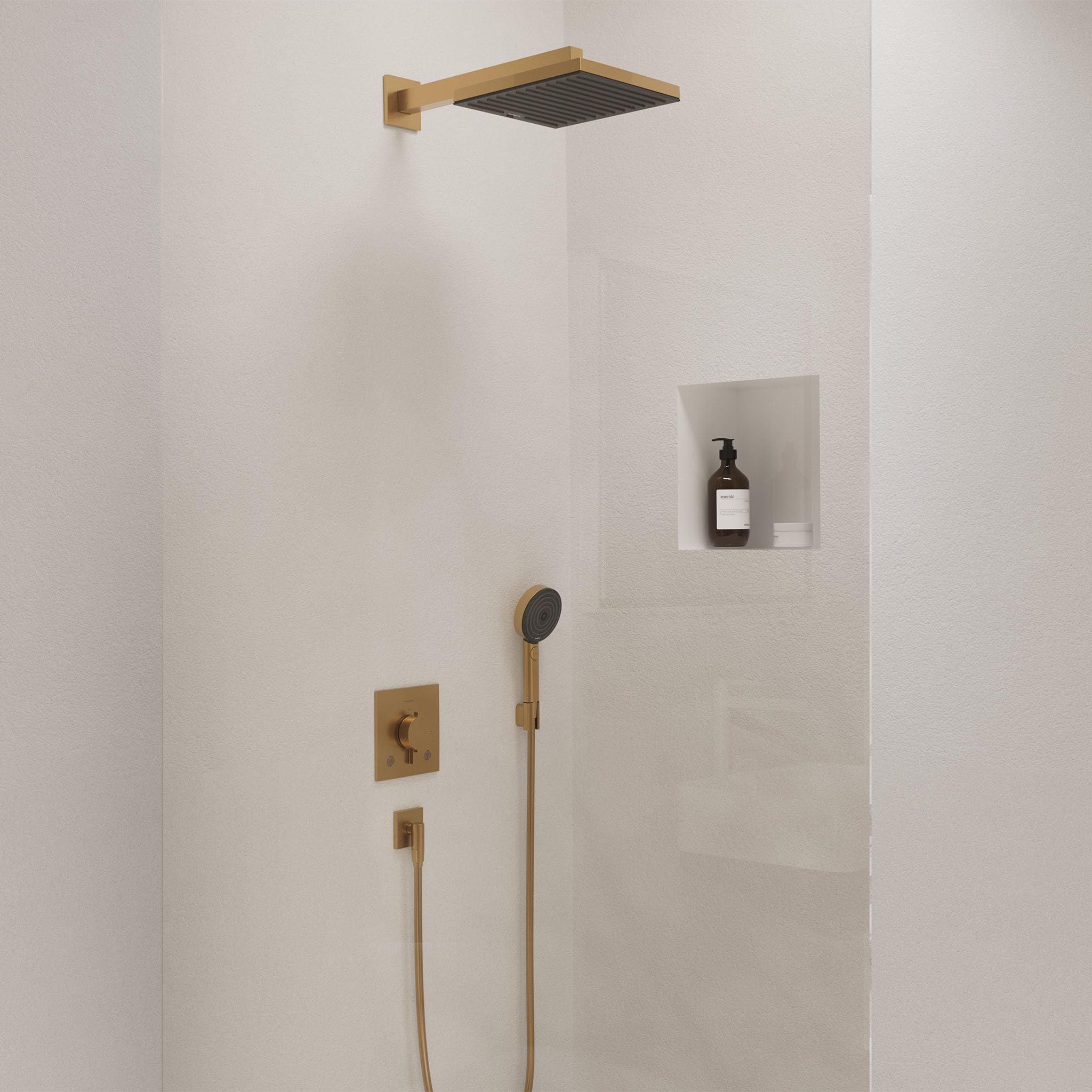 hansgrohe Pulsify E Zestaw prysznicowy podtynkowy z termostatem