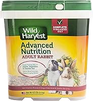 Vista 1 de Wild Harvest Wild Harvest - Dieta de nutrición avanzada para conejos, 4.5 libras (WH-83544)