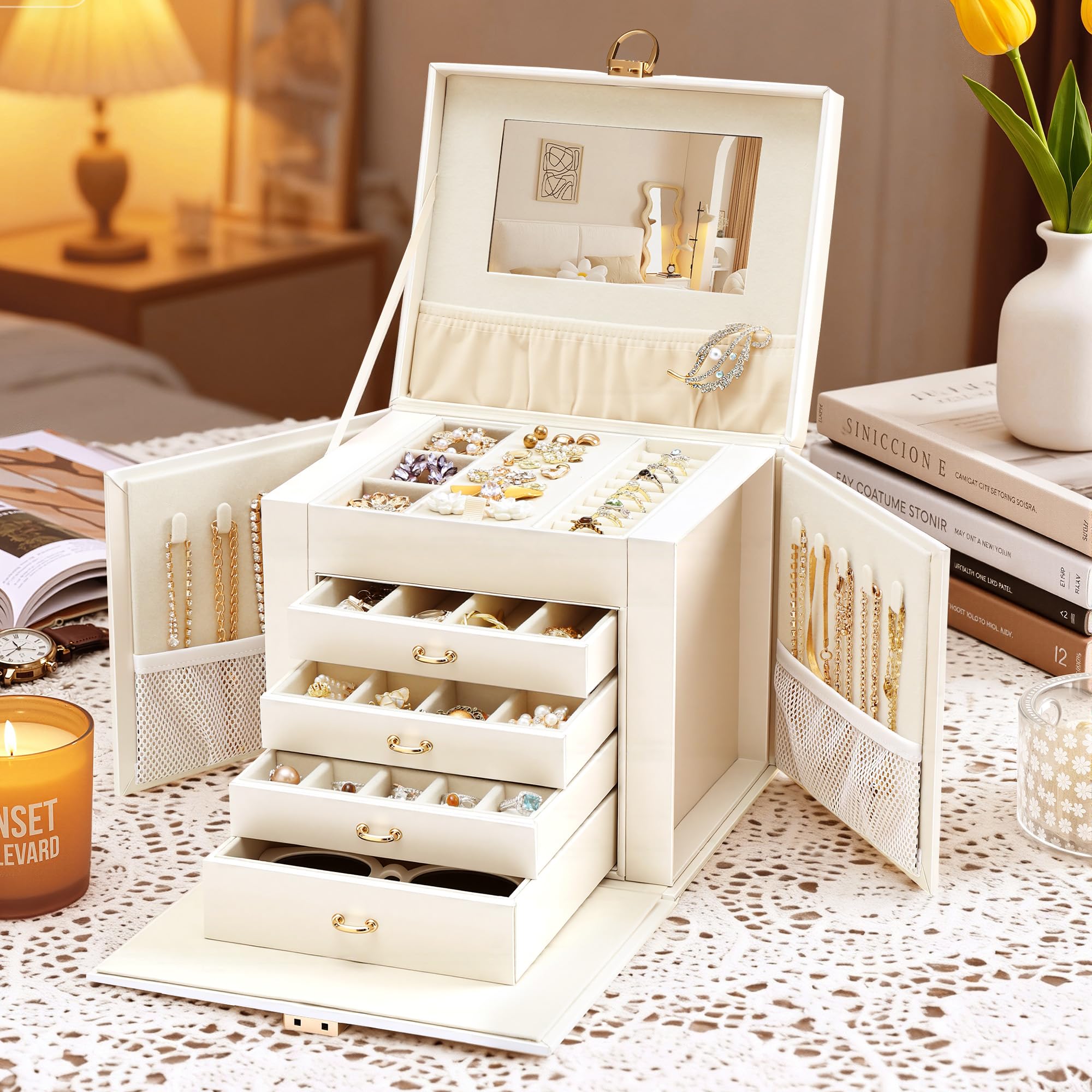 Photo 1 of EnHomee 5-Layer Jewelry Box Organizer