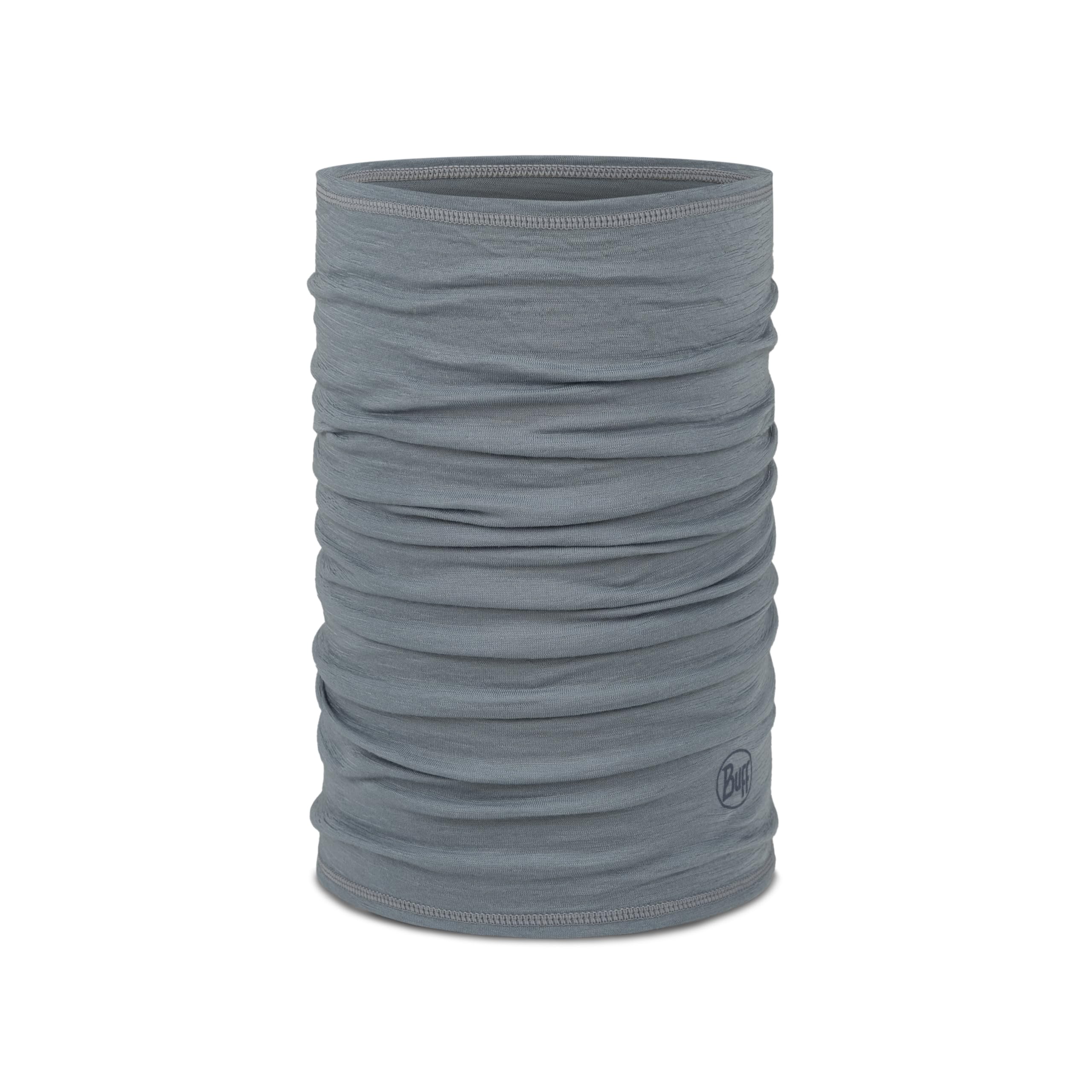 Buff Lightweight Merino Wool Neck Gaiter, 100% Ethically Sourced Wool,Versatile, Temperature Regulating Face Mask, Adult Size