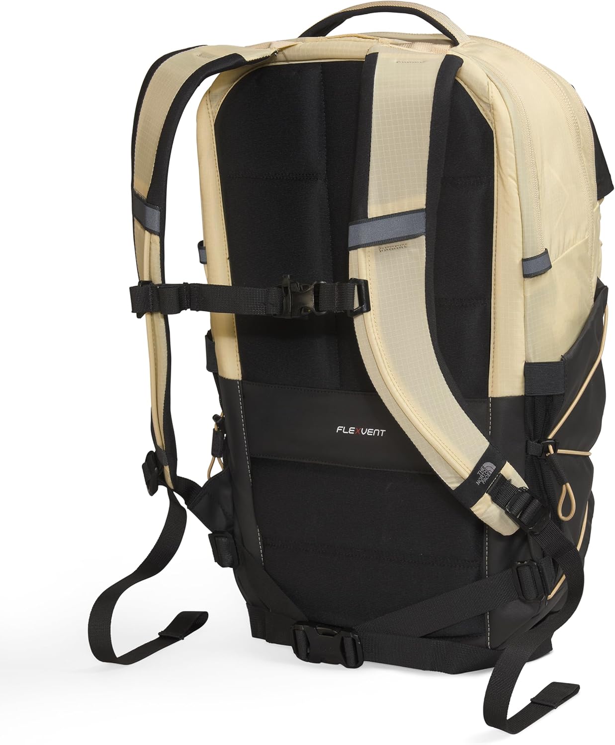 The North Face Borealis Commuter Laptop Backpack - Water Repellent, 16" Laptop Sleeve, Large Main Compartment, Gravel/TNF Black-NPF, One Size - Image 3