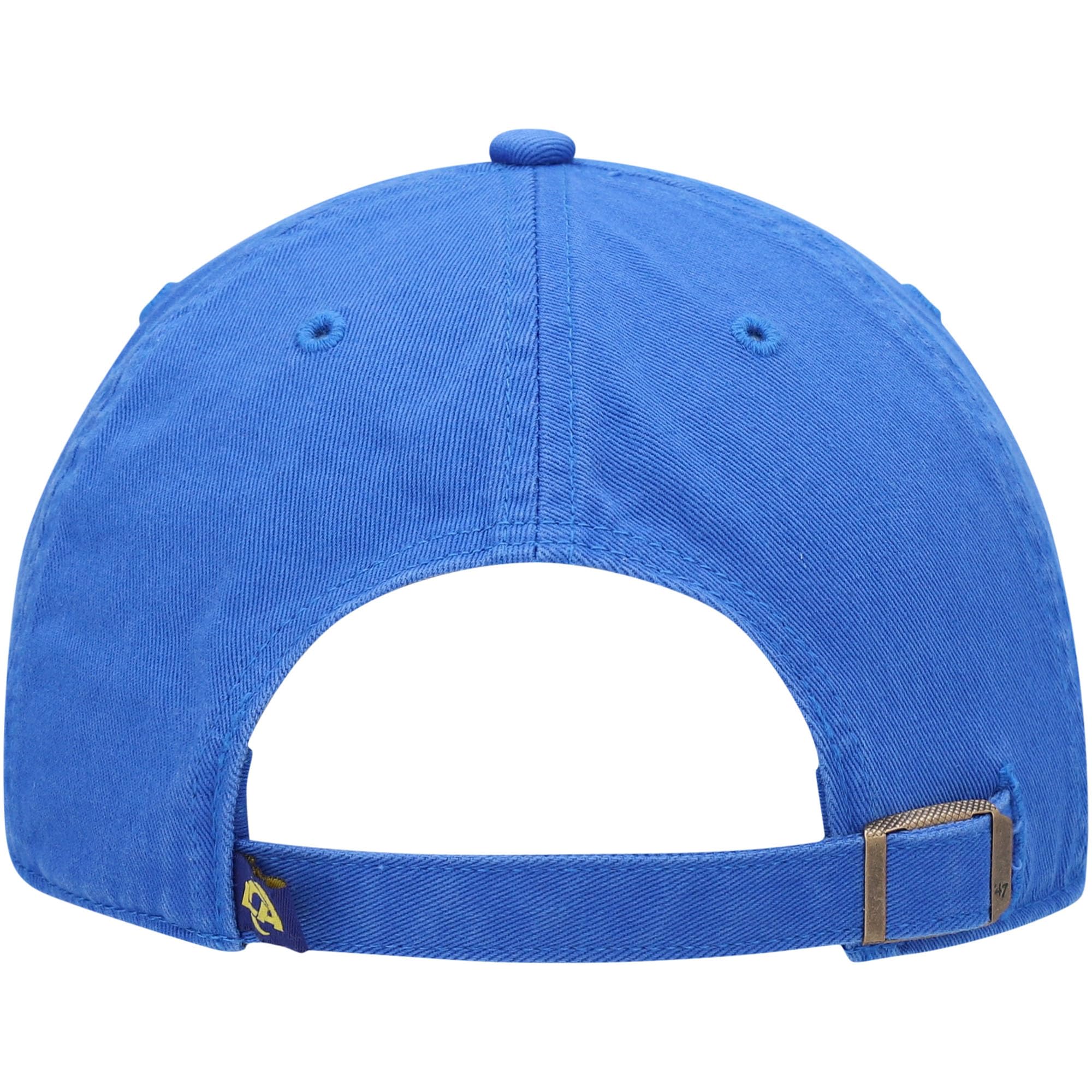 Cappello regolabile Royal Los Angeles Rams Clean Up Primary LA '47 da uomo