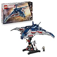 LEGO | Marvel Quinjet Avengers: Age of Ultron - Aereo Giocattolo dei Supereroi con
