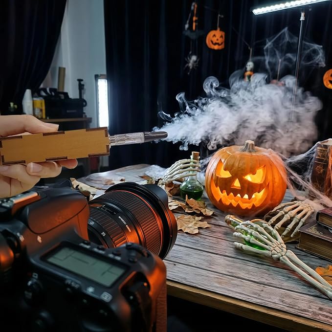 Máquina de humo portátil inalámbrica para fotografía miniatura 3