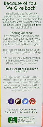 Miniatura 85 de True Lemon - Mezcla de bebida original de limonada Hecho de limón real Sin conservantes, sin edulcorantes artificiales, sin gluten Paquetes