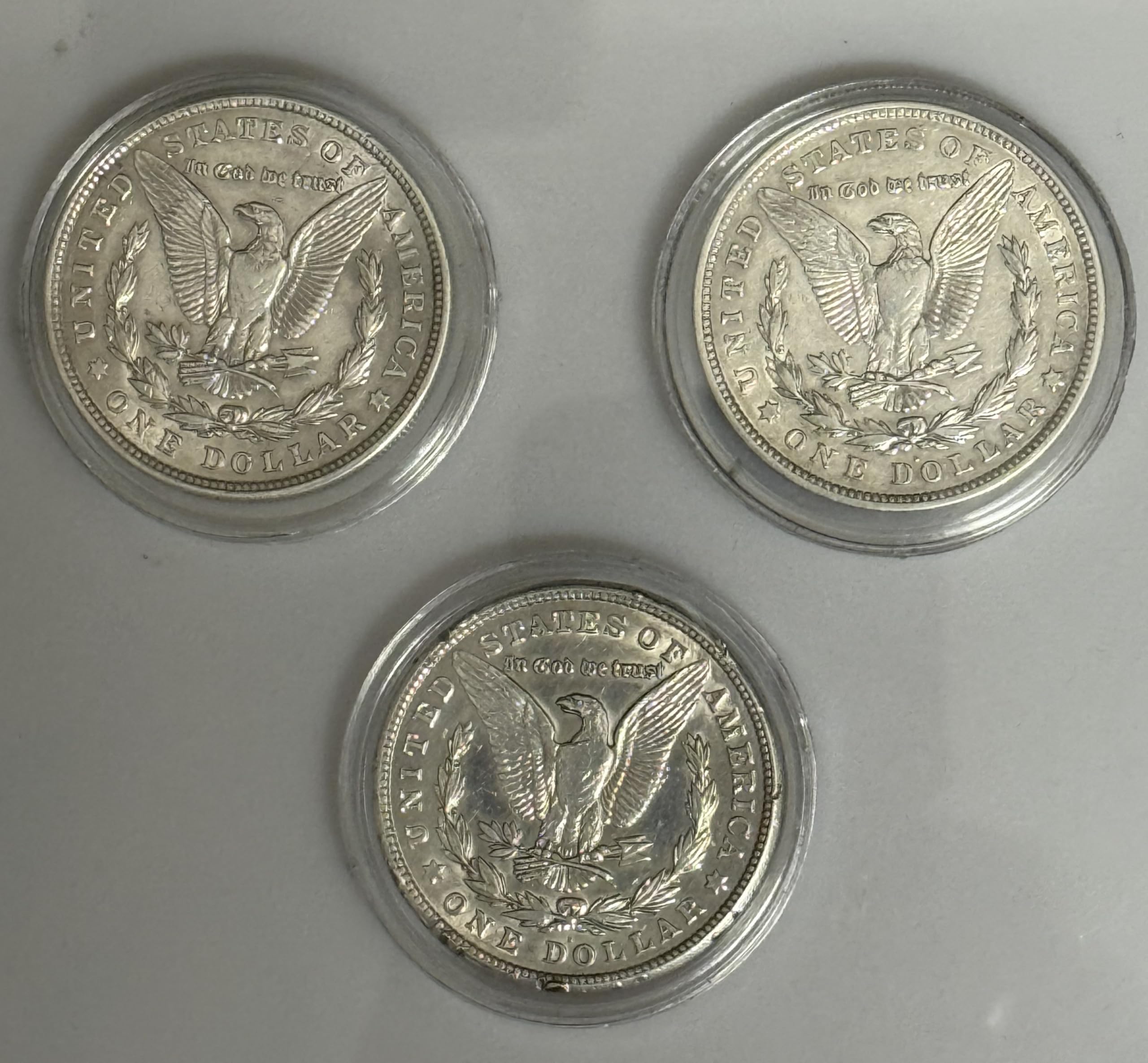 Error Morgan Silver Dollars 3枚セット Error Morgan Silver Dollars 3枚セット Complete Morgan Silver