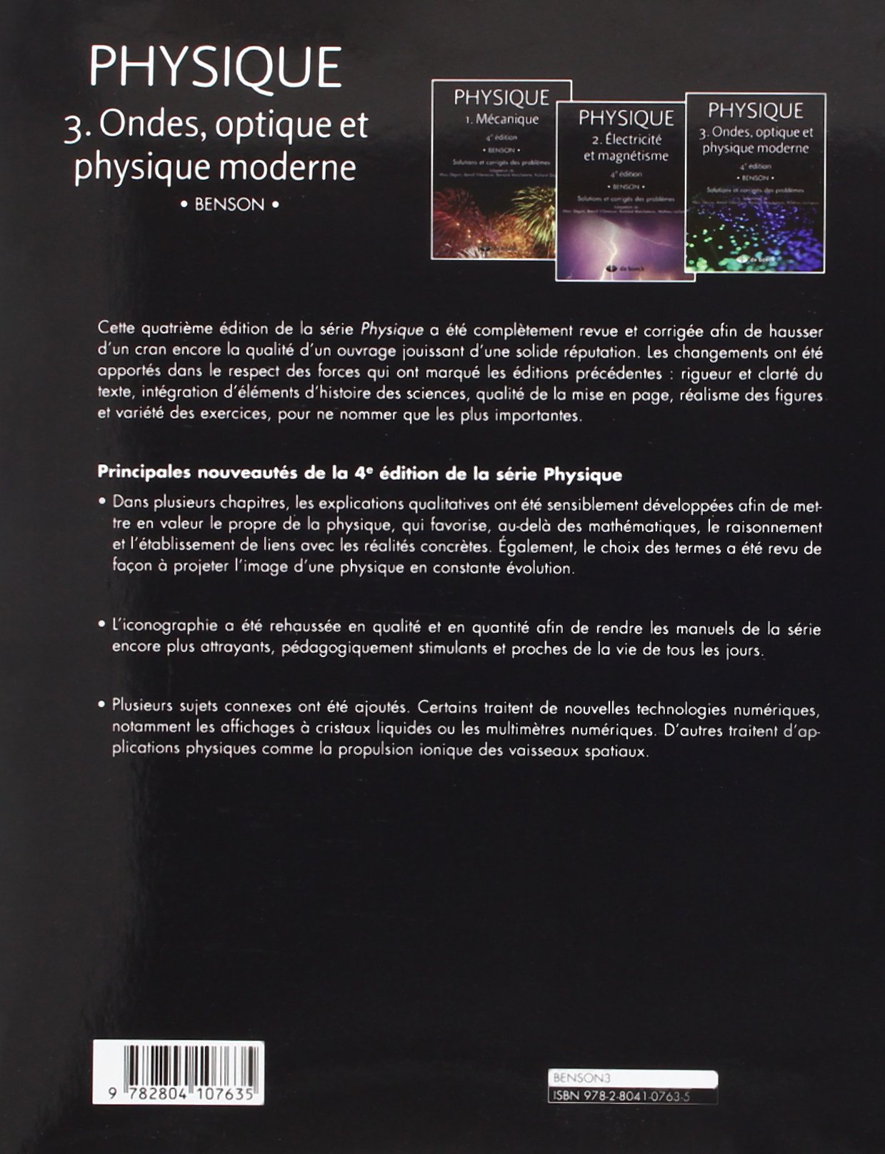Physique 3 Ondes Optique Et Physique Moderne