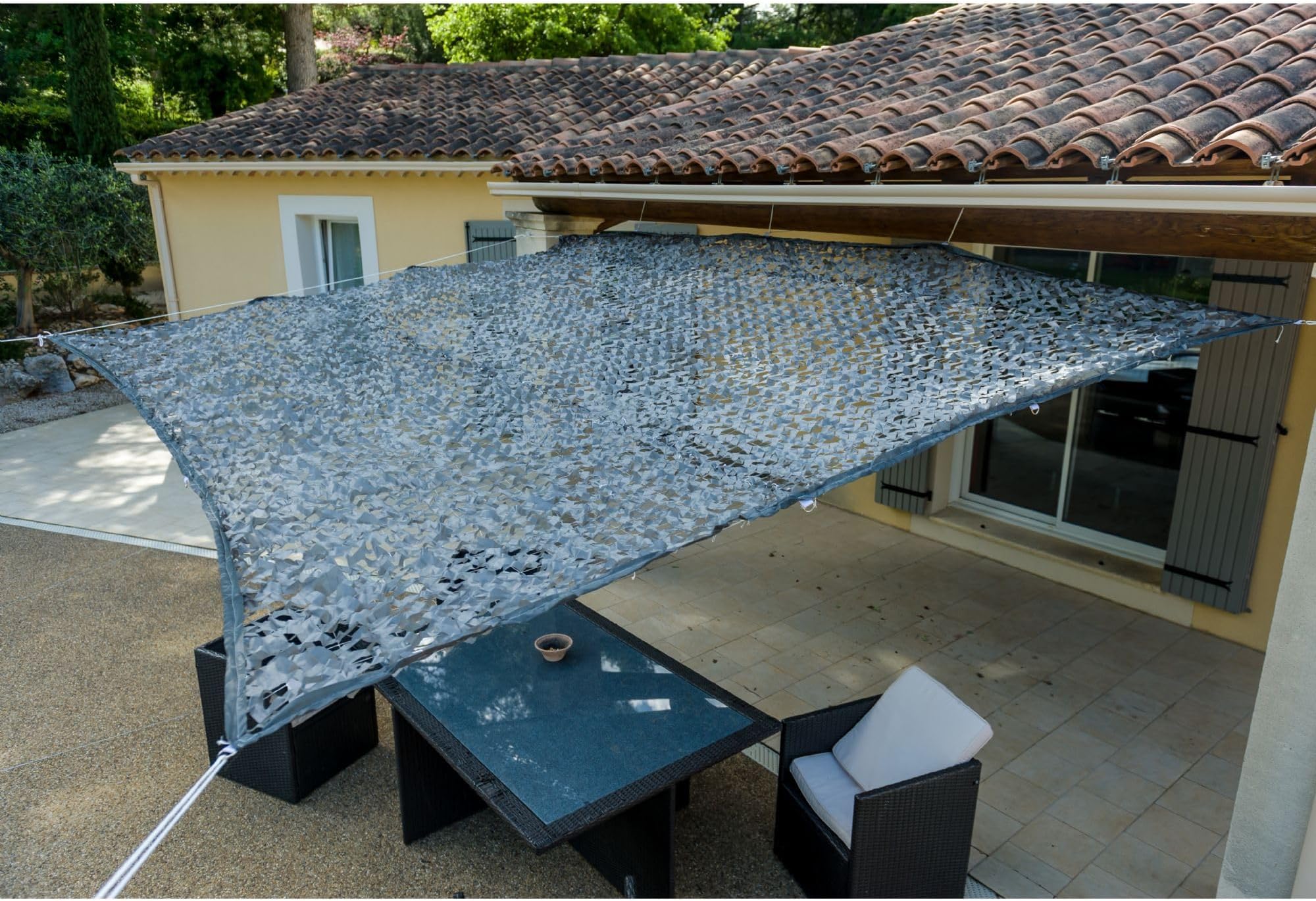 Grey Ajour Sun Shade 120 g/m2