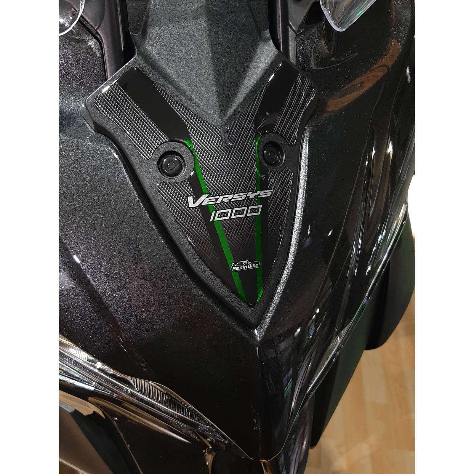 labelbike - 2 Autocollants 3D Gel Résine Protection Réservoir Moto