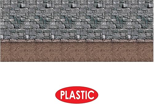 Miniatura 10 de Beistle Telones de fondo de pared espeluznantes de árboles del bosque, 4 x 30 pies, paquete de 2  decoración de Halloween morada, fondo de fotos,