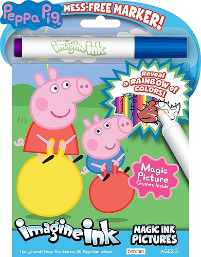 Miniatura 3 de Bendon Peppa Pig Mini Play Packs Bolsas de regalo de Peppa Pig para fiestas Incluye pequeño libro para colorear, 2 mini crayones y una bolsa