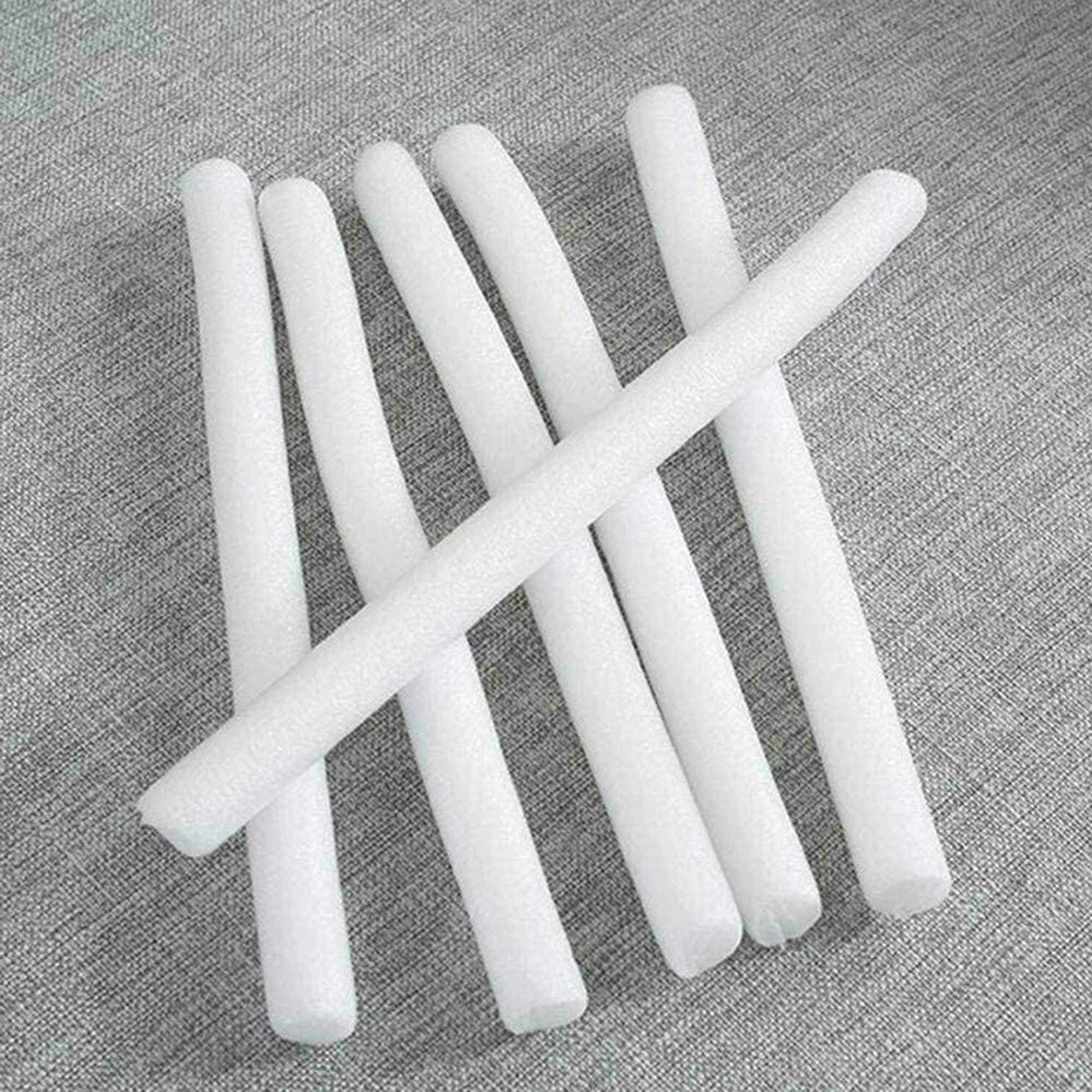 Lot De 20 Bâtons De Mousse Pour Canapé - Remplisseur D'espace Et Coutures - Blanc - 21,5 Cm - Rafraîchit L'apparence
