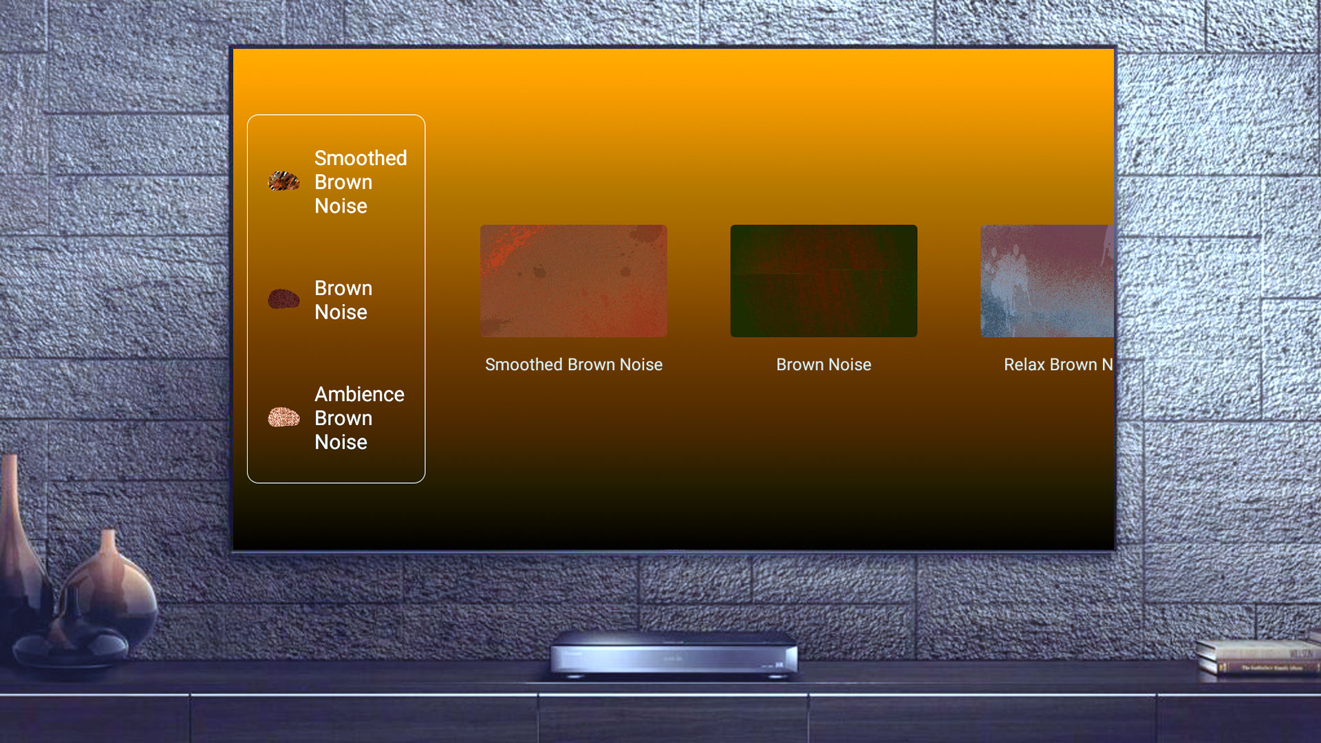 Deep Brown Noise Serenity Relaxation and Focus Enhancement On Fire
