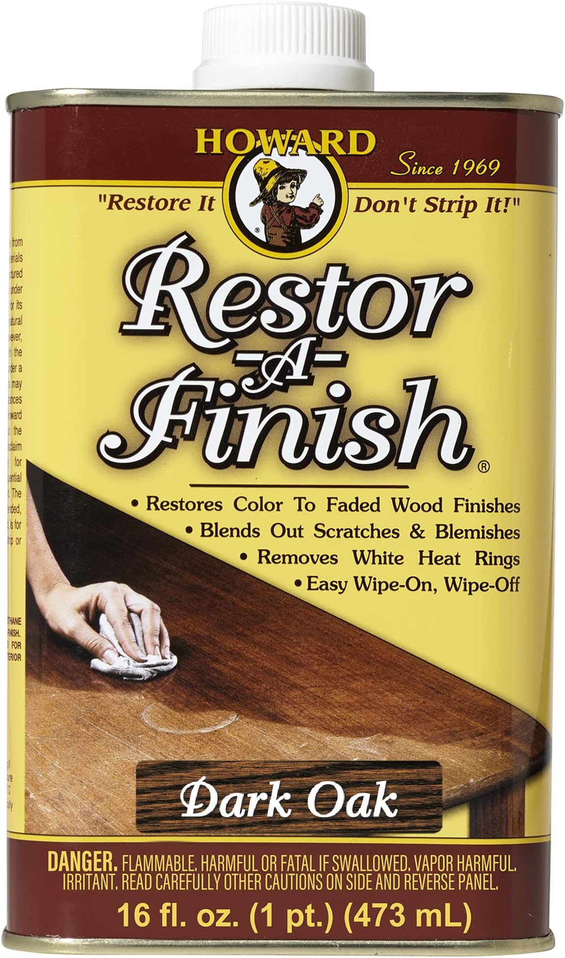 Howard RestorAFinish Golden Oak RF3008 Restore The Original Finish on