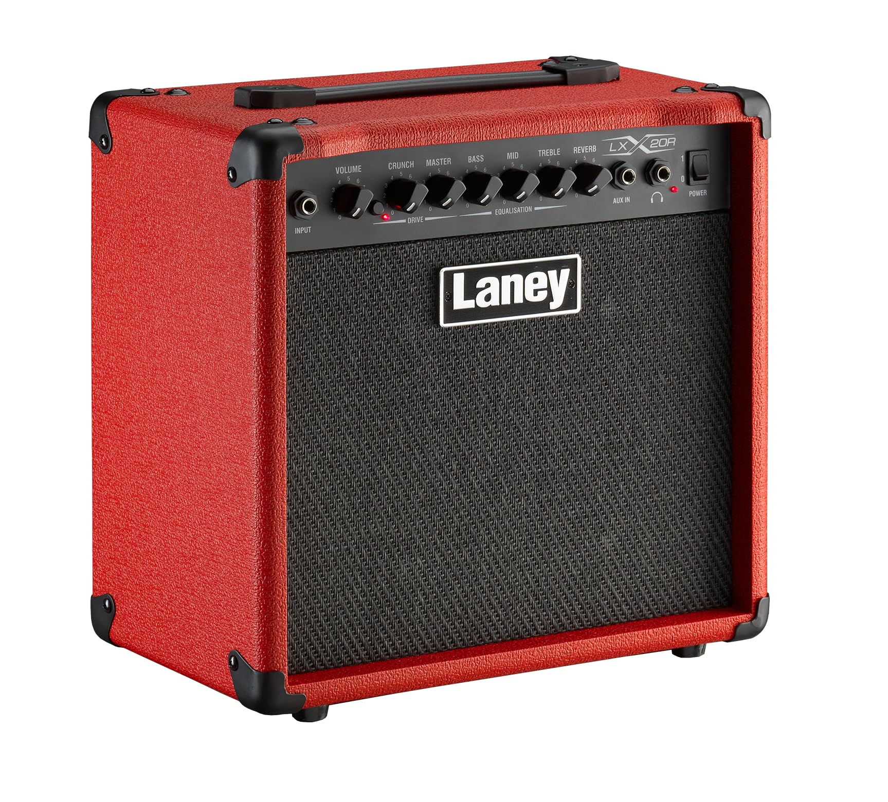Laney LX20R LX Series - Guitar Combo Amp - 20 Watt - Red