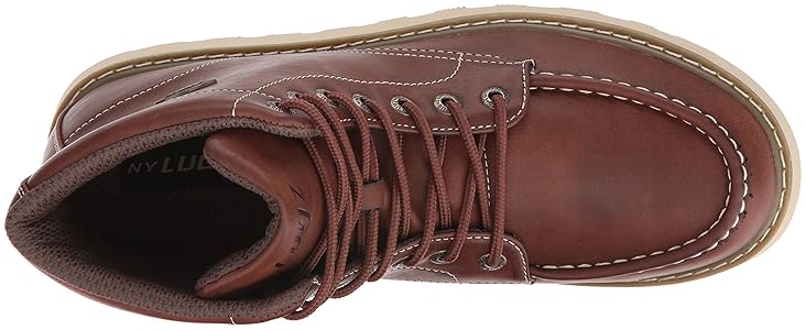 Amazon.com | Lugz Men's Roamer Hi Chukka Boot, Dark Brown