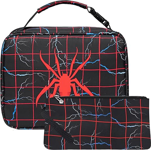 Miniatura 11 de Lonchera con aislamiento térmico para niños de 3, 4, 5, 6, 7, 8, 9, 10, 11, 12, para el regreso a la escuela, reutilizable, congelable, pequeña,