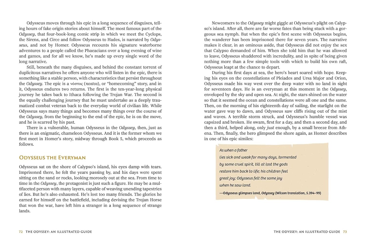 The Odyssey: An Illustrated Guide: A Character-by-Character Guide to the Story of Odysseus