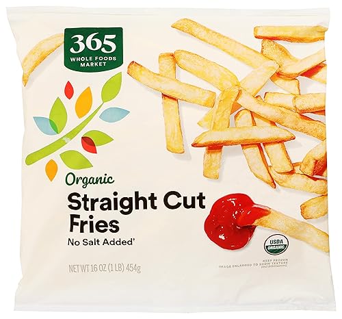365 by Whole Foods Market Papas fritas orgánicas de corte recto, 16.00 onzas