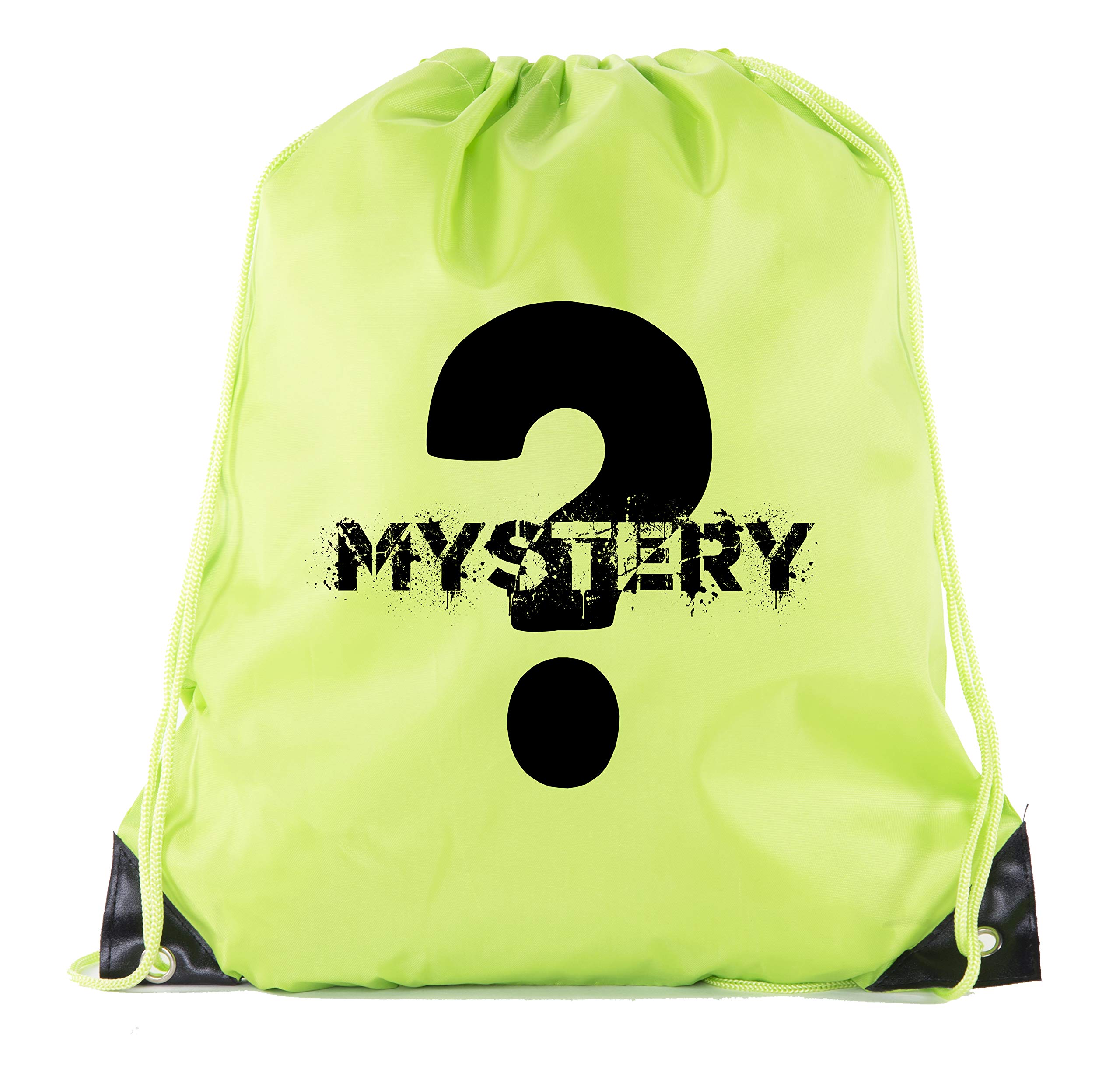 Mato & Hash Mystery Gift Bags, Blind Bag Party Favors, Surprise Drawstring Goody Bags - 10PK Lime CA2500Mystery S5