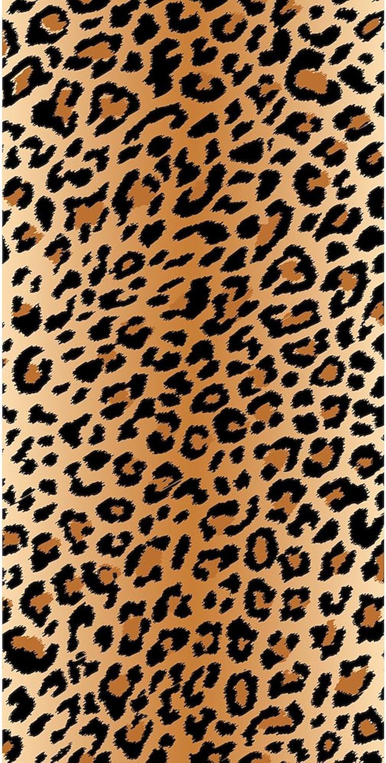 CafePress Leopard Print 30"x60" Absorbent Cotton Back, Soft Beach, Pool Towel
