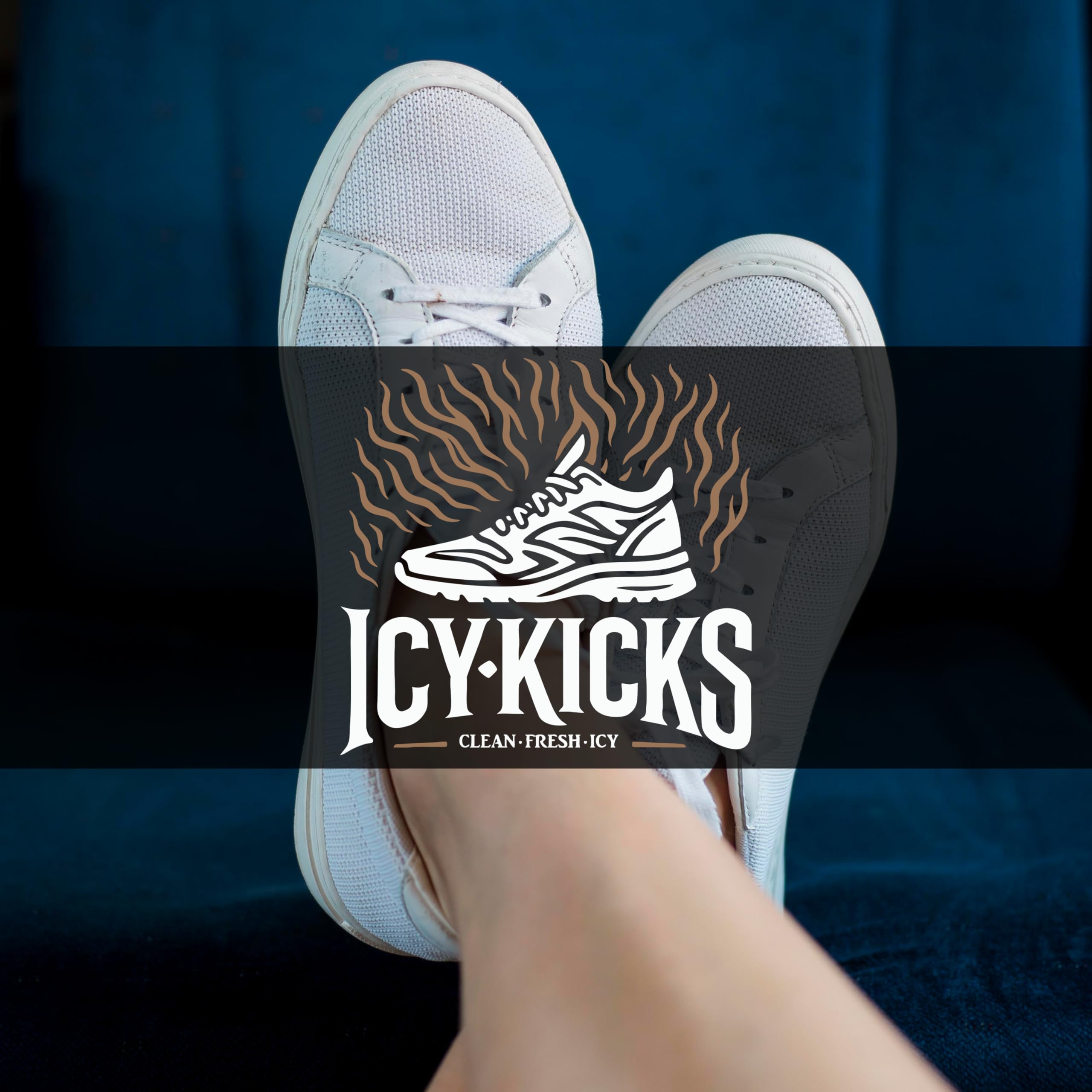 ICYKICKS - Kit de limpieza de zapatos 6 en 1 de alta calidad: líquido, espuma, repelente al agua, eliminador de olores, cepillo y toalla para tenis, cuero, lona, Multi, Standard