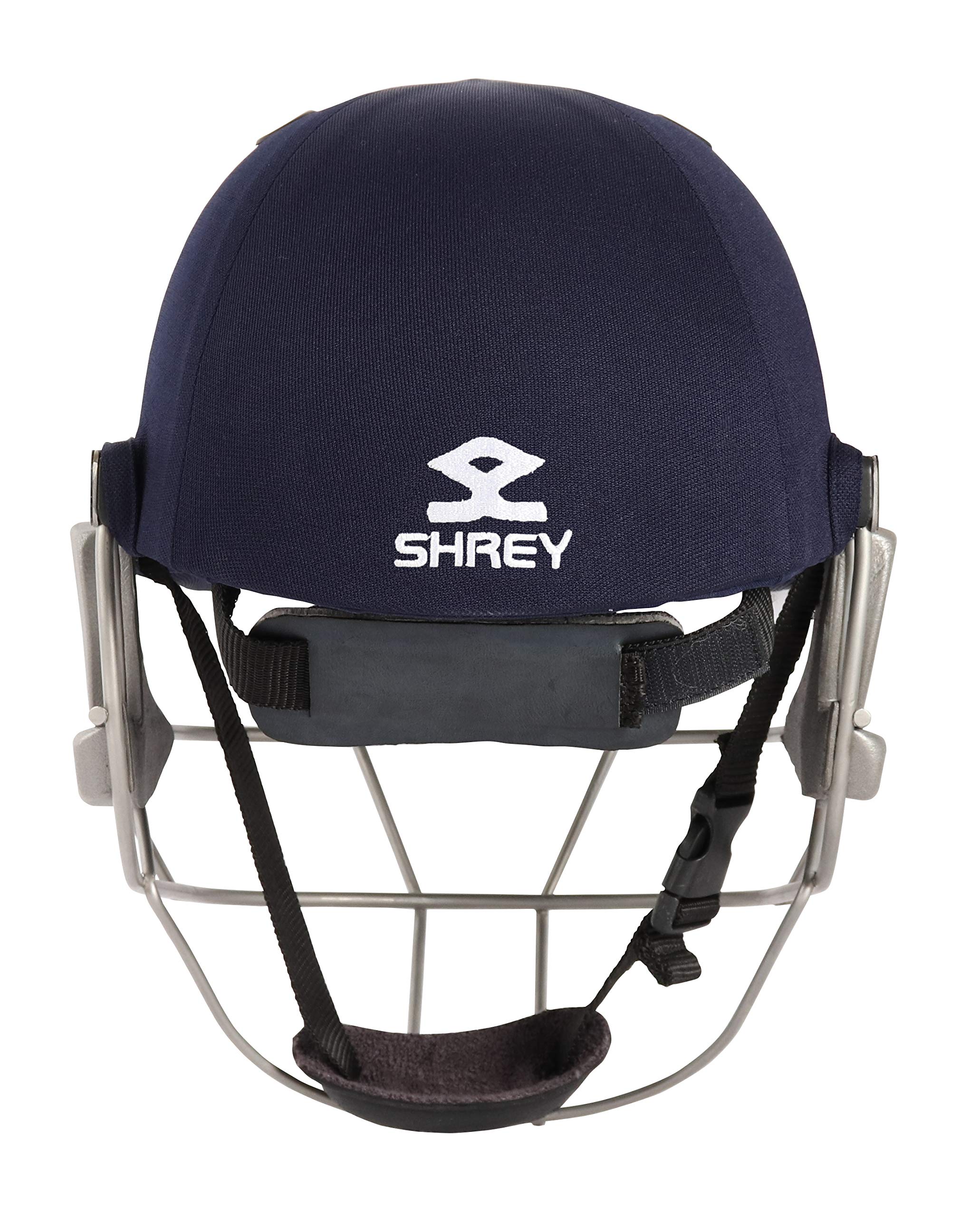 Shrey Pro Guard Air Stainless Steel Navy Medium Cricket Helmet - Image 4 thumbnail