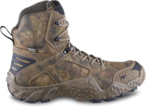Miniatura 4 de Irish Setter, VaprTrek, para hombre, 8 pulgadas, impermeable, botas de caza, Campo de tierra Camo