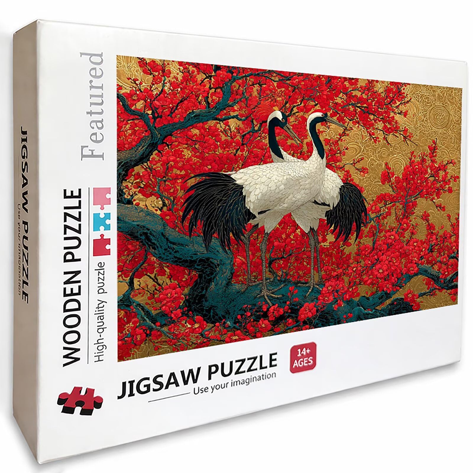 Animal Puzzle 4000 pièces Adultes, Puzzle Bois 141x87cm, Adultes Jeu éducatif Défi énigme avec Une Boîte d'emballage Exquise, Jeu Relaxant Détente Collection, Cadeau Fille, Decoration, (Fleur) P-2106