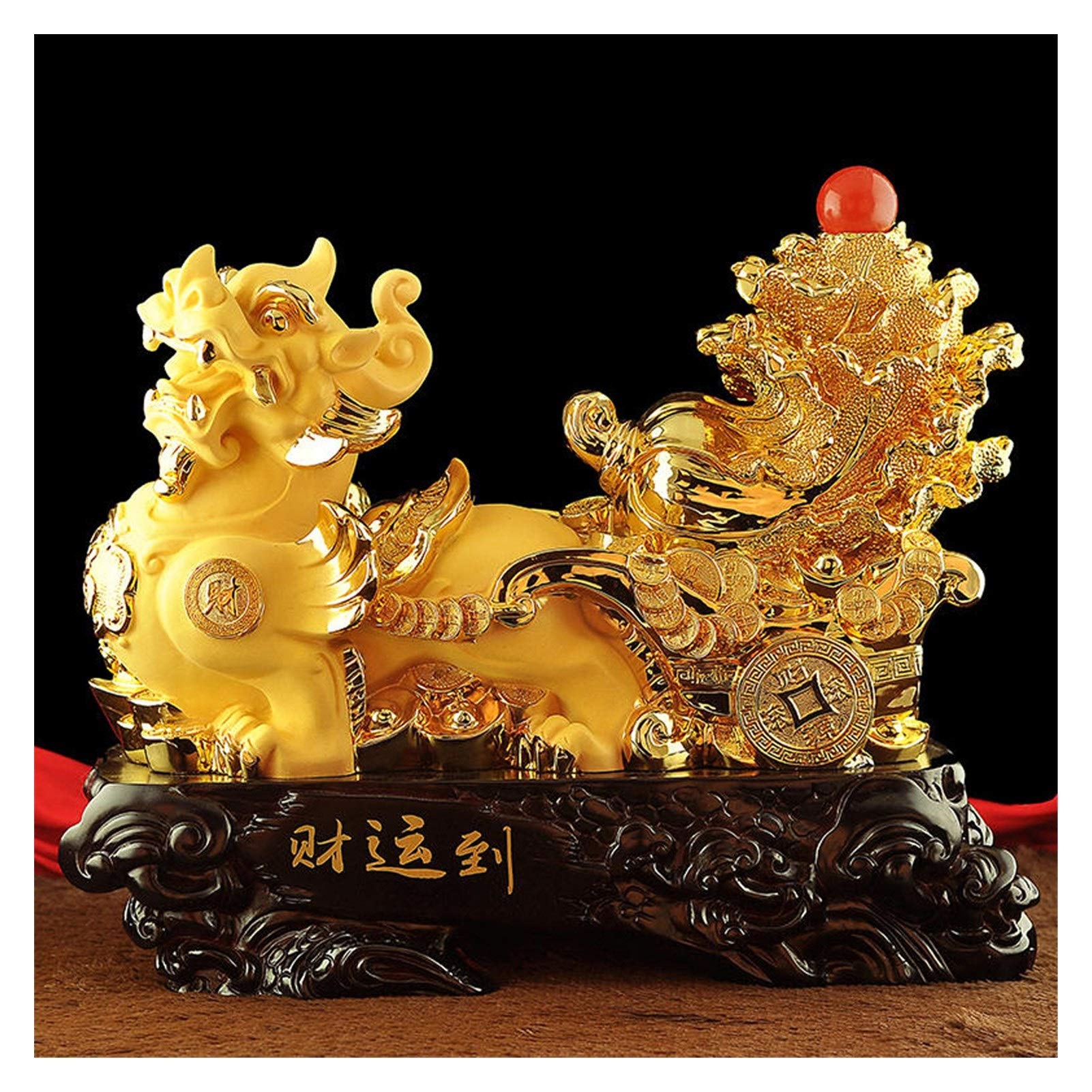 Statues de Bouddha en résine figurine de collection et décoration porte-bonheur