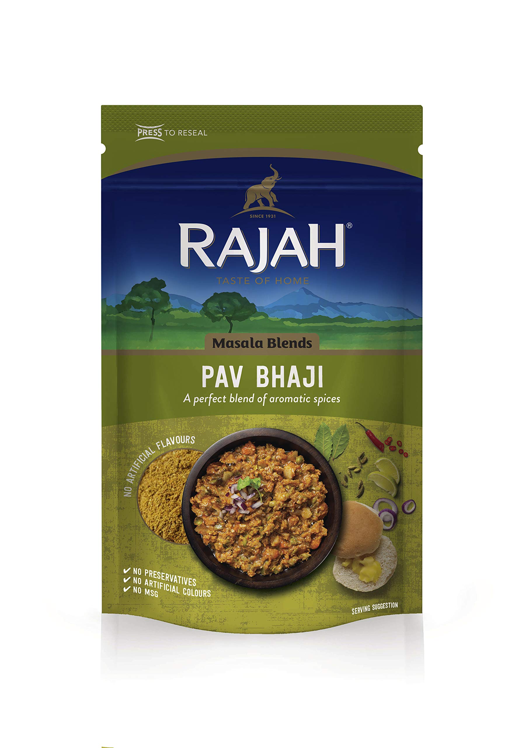 Rajah Spices Pav Bhaji Masala | (80g)