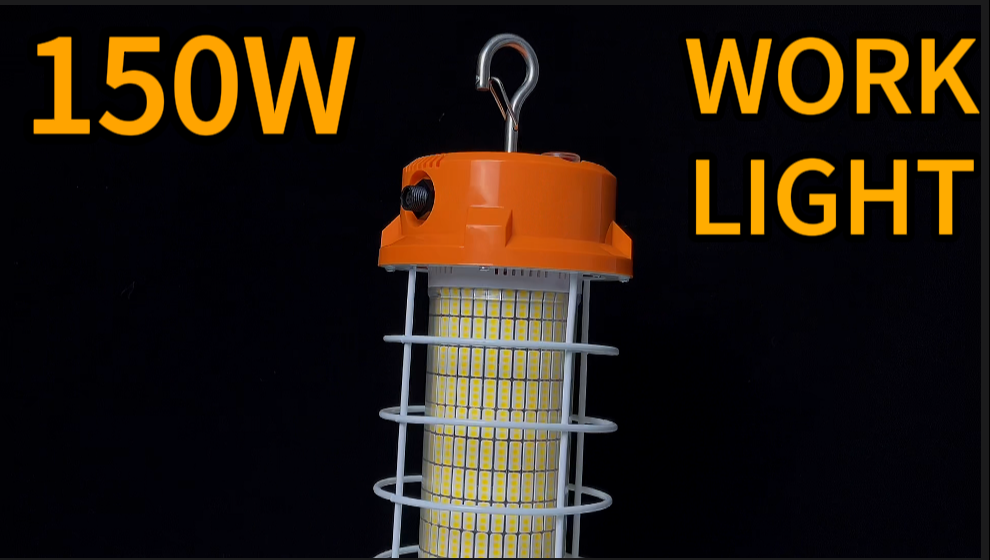 150W LED Temporary Work Light 22500lm 5000K Construction Lighting