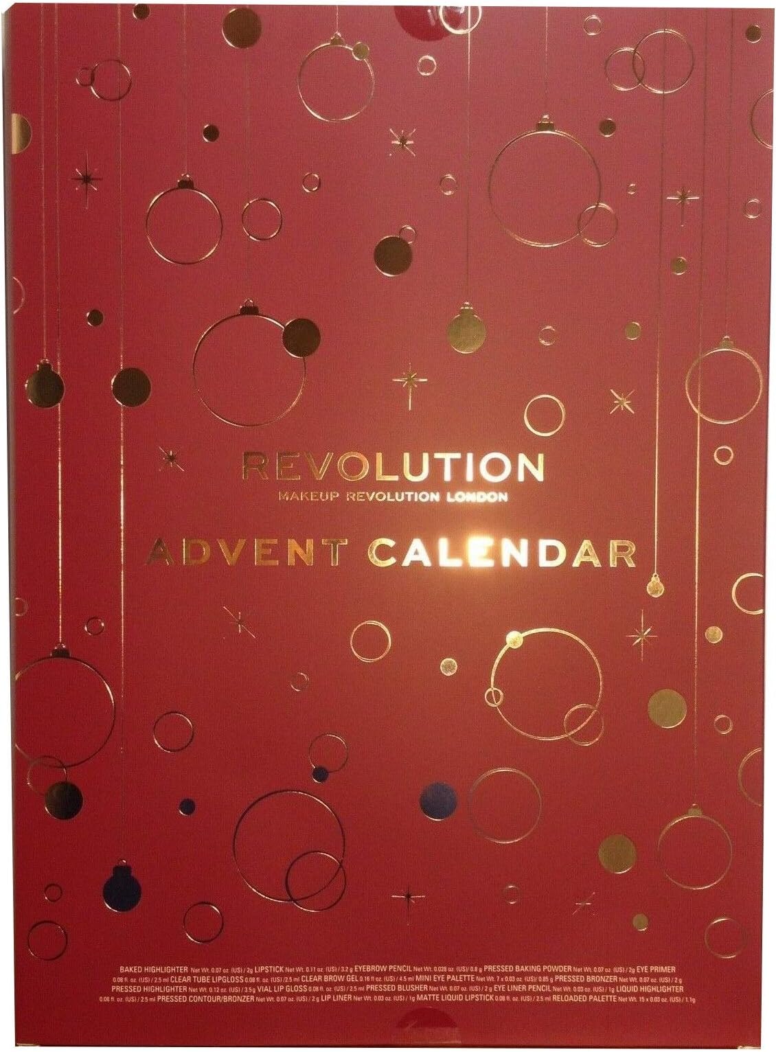 Make Up Revolution 2019 Beauty Christmas Advent Calendar