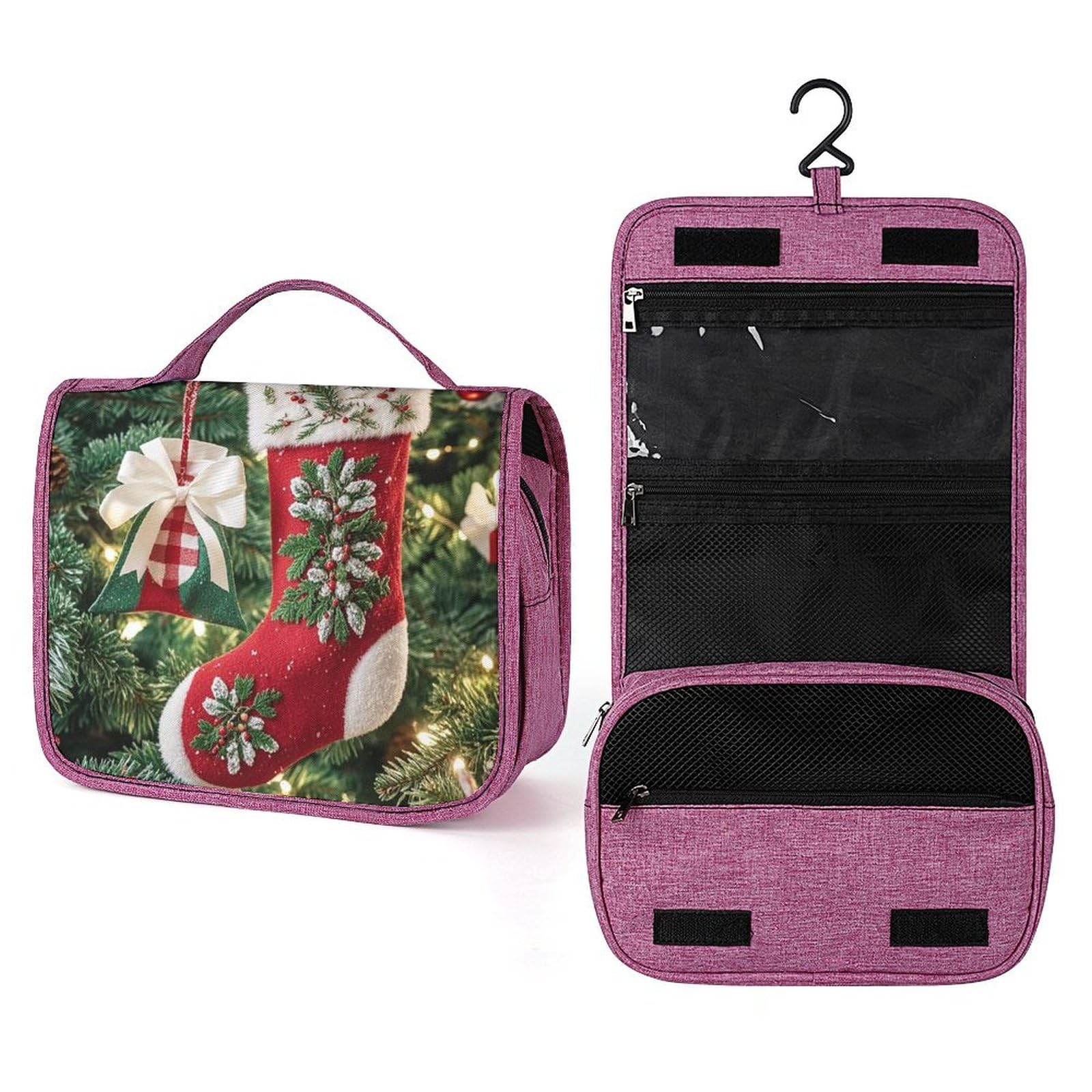 Trousse de toilette de Noël étanche finie la pagne dans la valise - 8