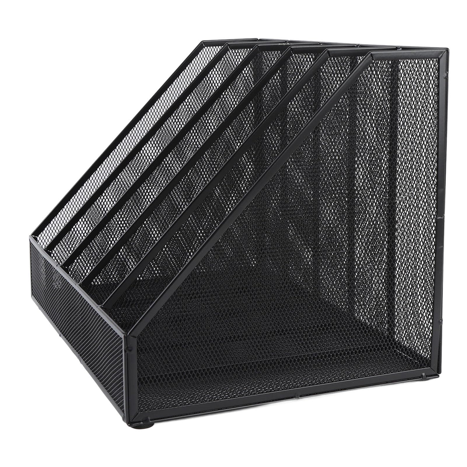 EMUKOEP Robusto Portadocumenti da Tavolo a 5 Sezioni Raccoglitore di File da Scrivania Verticale Organizzatore Efficiente Portatile per Ferro da Stiro per Ufficio Domestico