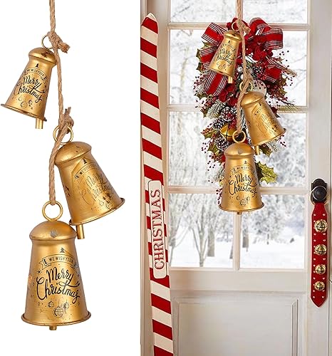 Campanas de Navidad para manualidades, campanas de cobre para árbol de Navidad, regalo para mamá disponible en Yaxa Colombia