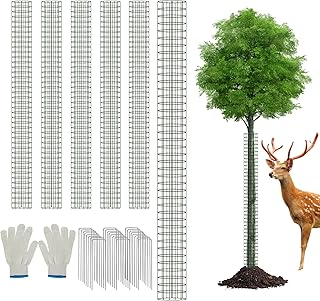 14 Backyard Shade Ideas for Comfort, Protection, and Style 127 6Pack 47'' Metal Plant and Tree Trunk Protectors,Nursery Mesh Tree Bark ...