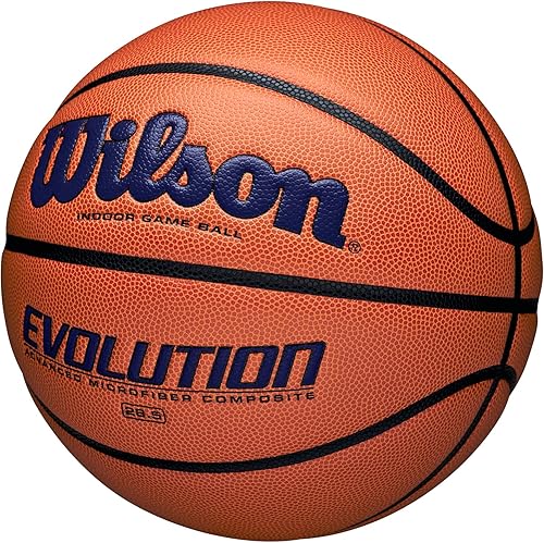 Vista 48 de Wilson Evolution - Balones de baloncesto para interiores, tamaño 5, tamaño 6 y talla 7 USA
