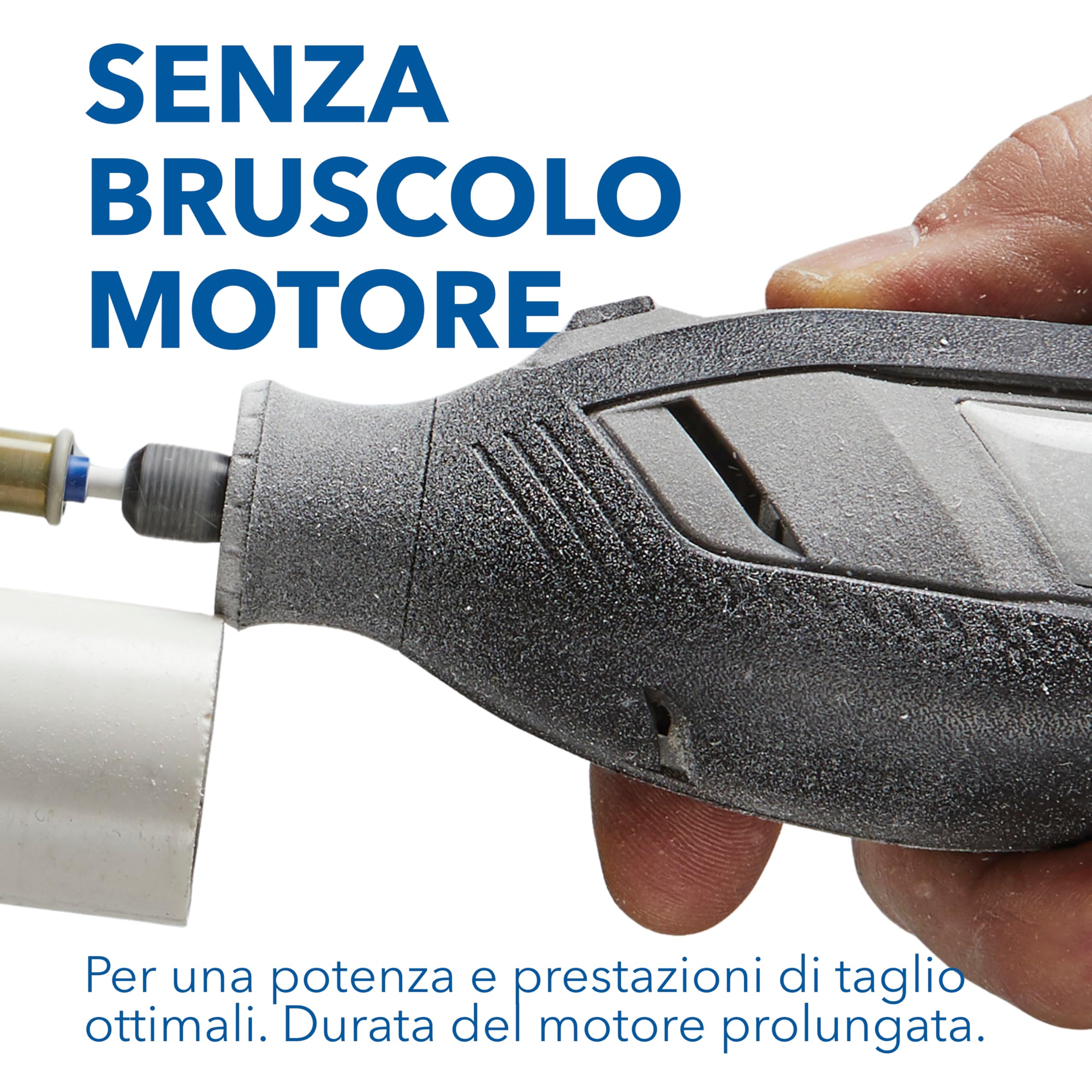 Dremel 8250 Multifunzione Rotativo Senza Fili 12V Brushless 5.000-30.000 giri/min con Dremel Box, 65 Accessori, 5 Accessori Aggiuntivi, 2 Batterie+Caricabatterie per Smerigliatura, Foratura, Fresatura